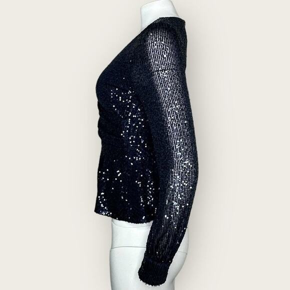 NWT | Parker | Petrina Sequin Top | Blue | XS - Picture 7 of 16